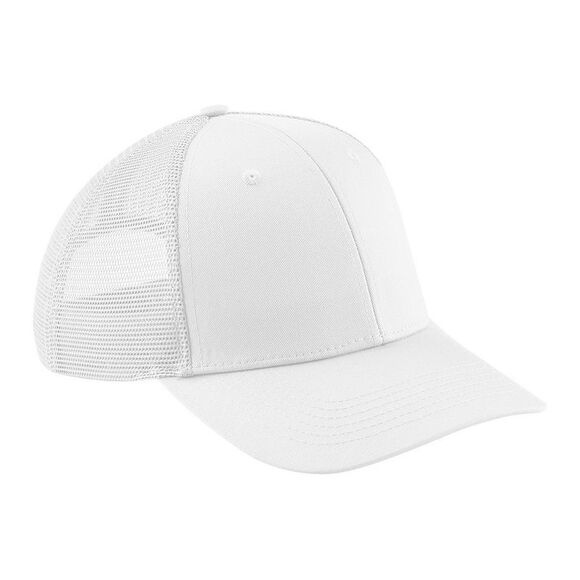 Beechfield Unisex Adults Urbanwear Trucker Cap / White - Picture 1 of 2